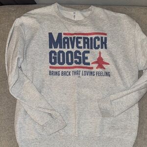 Maverick Goose Gray Sweater